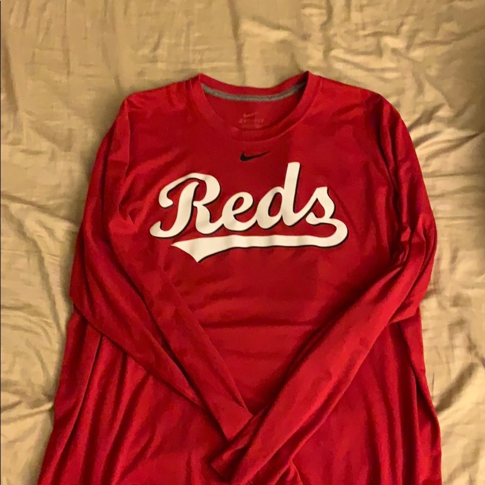 Cincinnati Reds Dri-fit LS Shirt